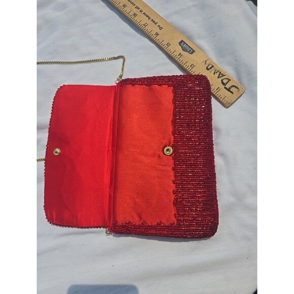 !! La Regale LTD Vintage Women's Handbag Cross Body Purse 8.5" x 5.5" - Picture 6 of 10